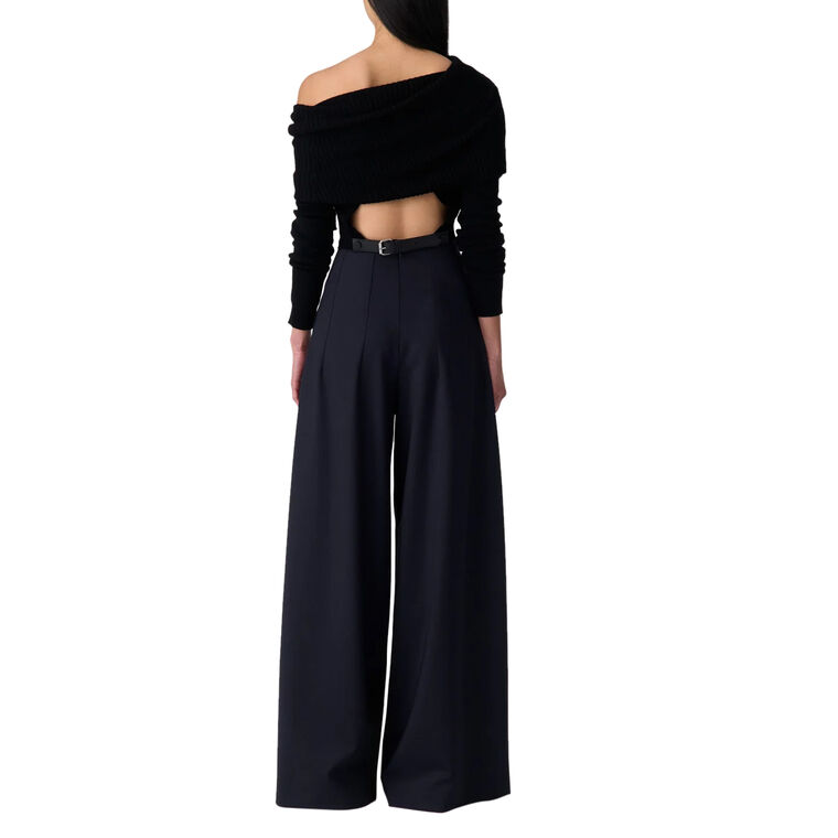 High Waist Wide Leg Trouser image number null