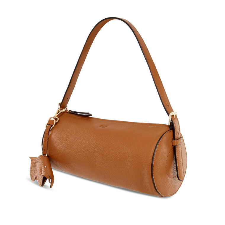 Amoli Barrel Bag With Elephant Charm image number null