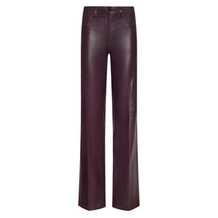 Clayton High Rise Coated Wide Leg Jean