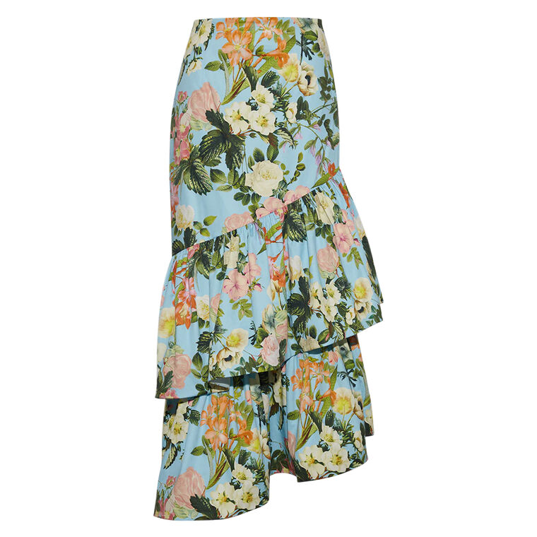 Perla Tiered Skirt image number null