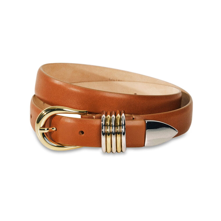 Hollyhock Mixed Metal Belt image number null
