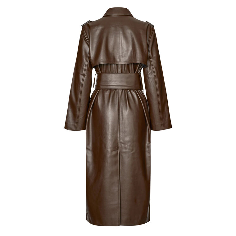 Oversized Trenchcoat With Buckle Belt image number null