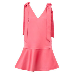 Brooke Sleeveless Satin Mini Dress