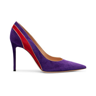 Pointed Toe 90mm Suede Pump