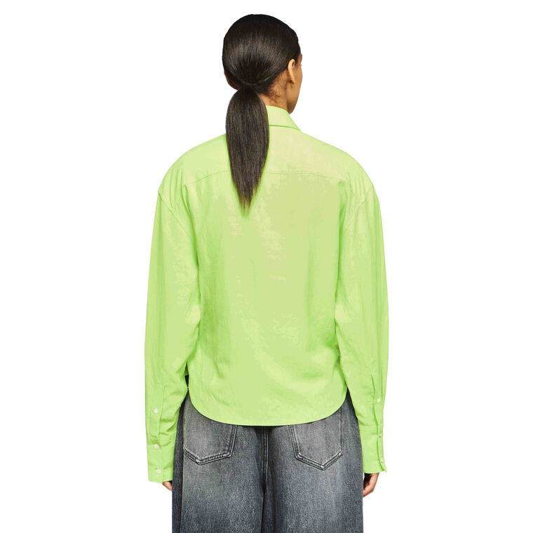 Draped Twisted Shirt image number null