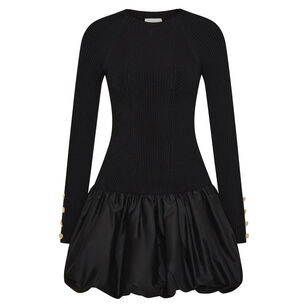 Moonlight Long Sleeve Knit Mini Dress
