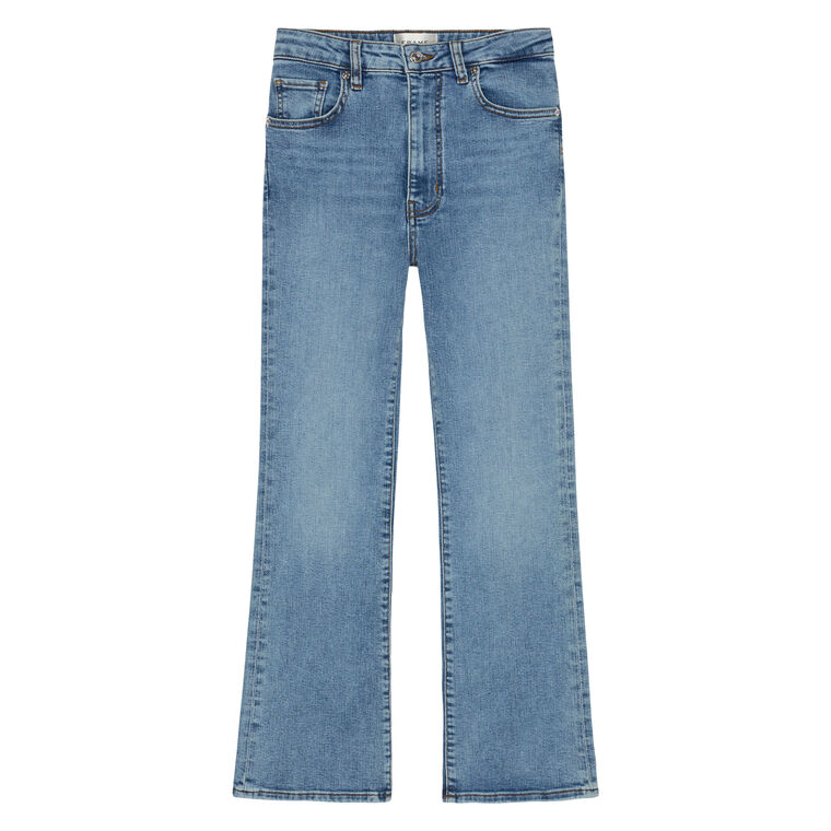 The Reboot High Waist Crop Flare Jean image number null