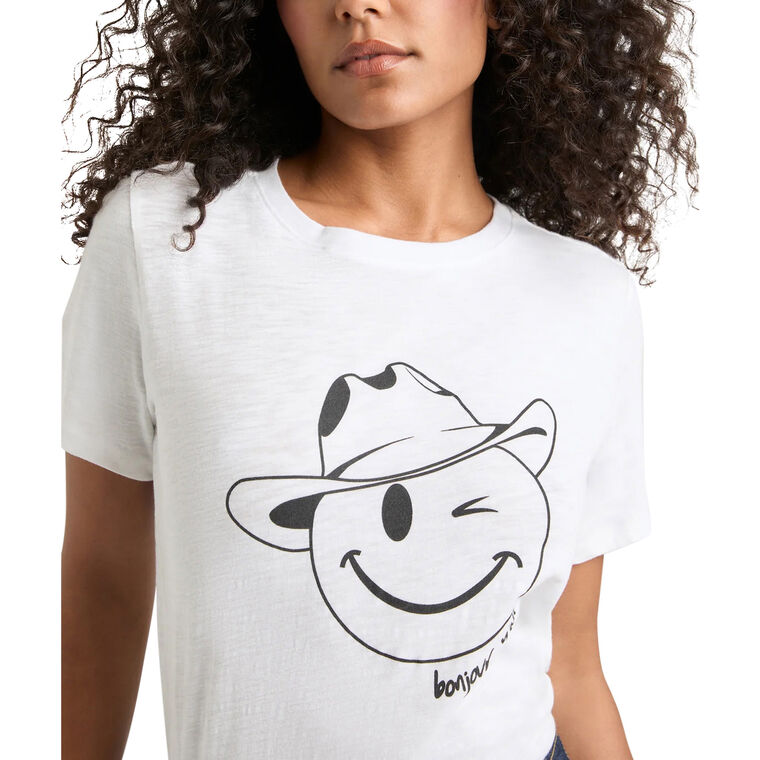 Bonjour Y'all Smiley Tee image number null
