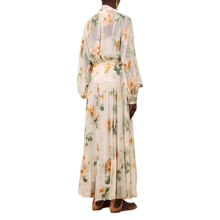 Carousel Burnout Midi Skirt image number null