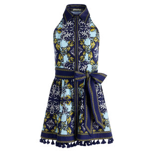 Lucy Sleeveless Mini Shirt Dress