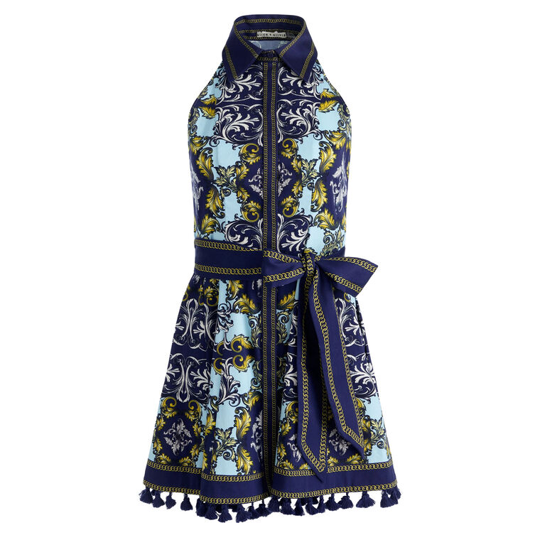 Lucy Sleeveless Mini Shirt Dress image number null