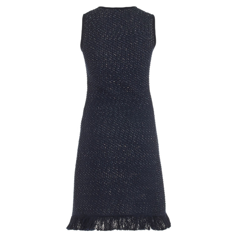 Sequin Tweed Cocktail Dress image number null