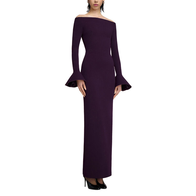 Anica Bell Sleeve Gown image number null