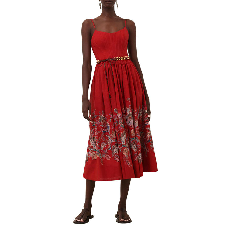Rhiannon Corset Midi Dress image number null