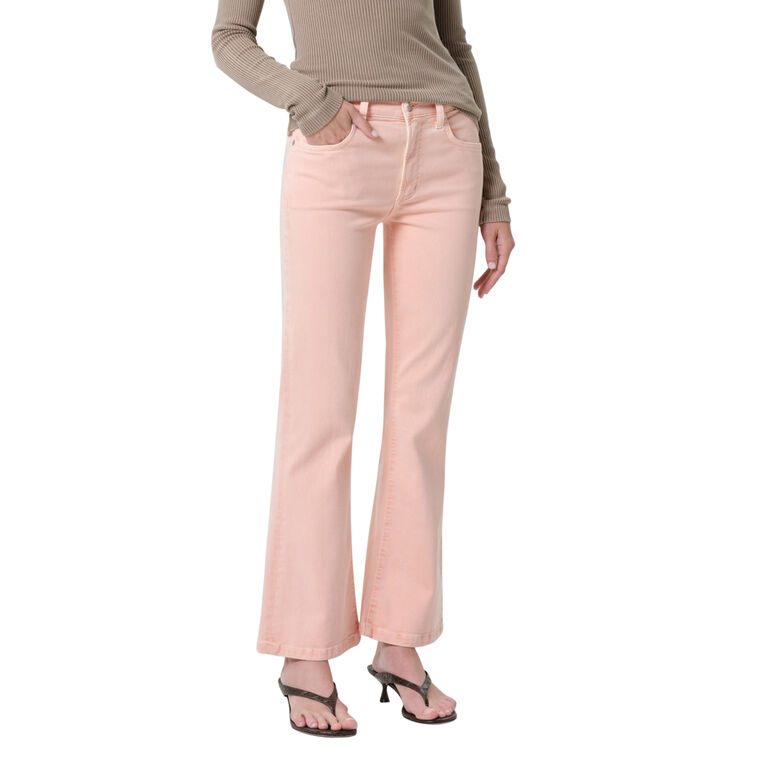 Goldie Mid-Rise Kick Flare Jean image number null