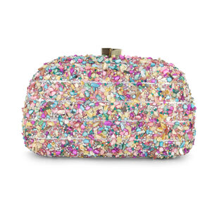 Mia Gravel and Crystal Clutch