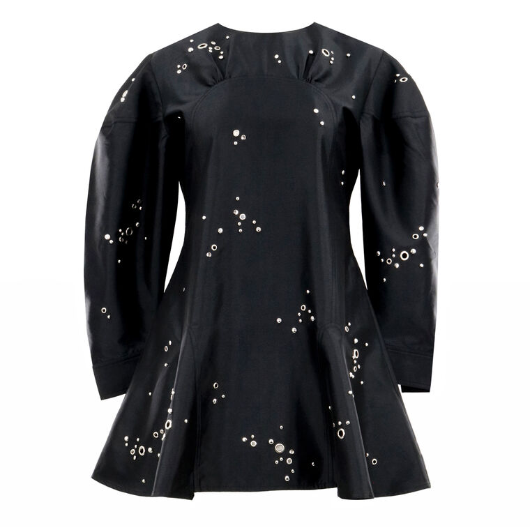 Rock Long Sleeve Mini Dress image number null