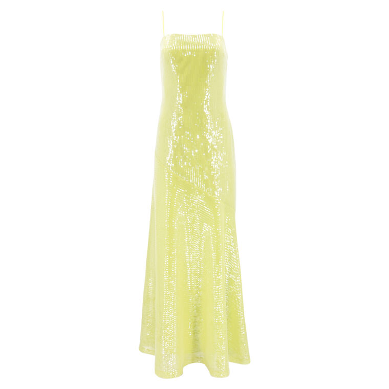 Neomi Sequined Slip Maxi Dress image number null