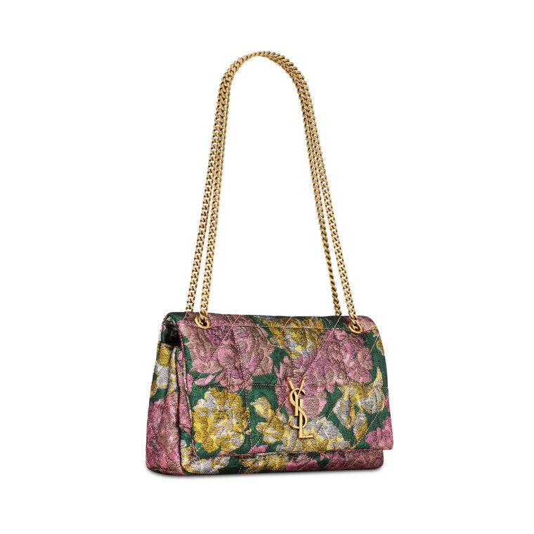 Medium Jamie Chain Bag In Brocade image number null