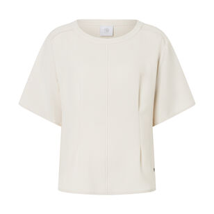 Scarlet Short Sleeve Crepe T-Shirt