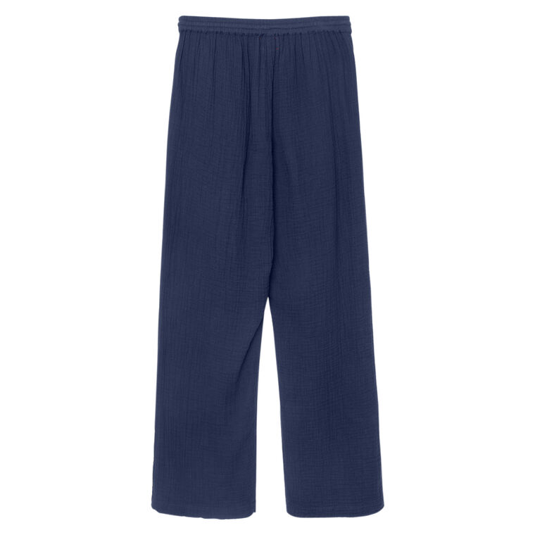 Devon Pull-On Straight-Leg Pant image number null