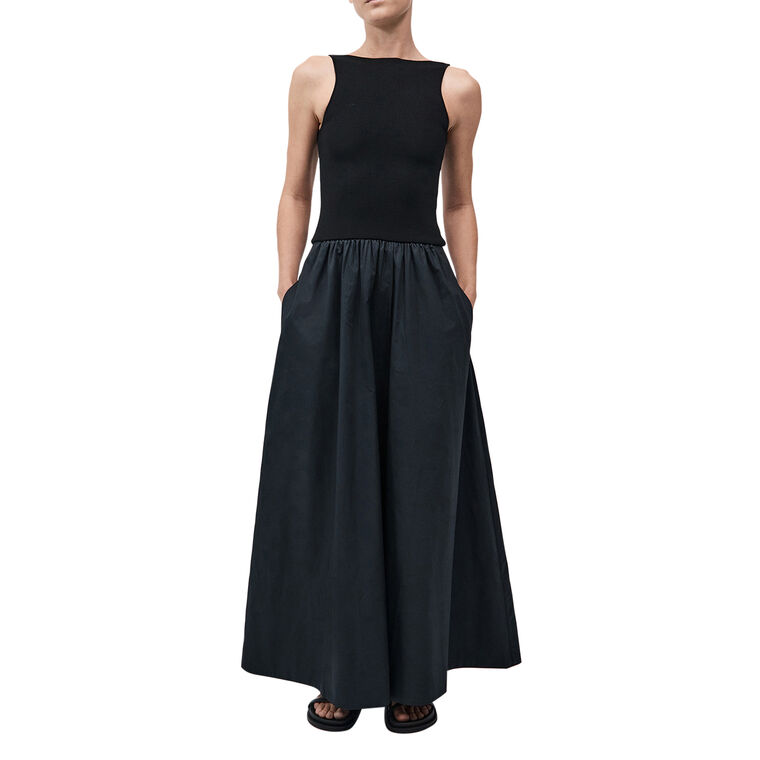 Bateau Cut Out Dress image number null