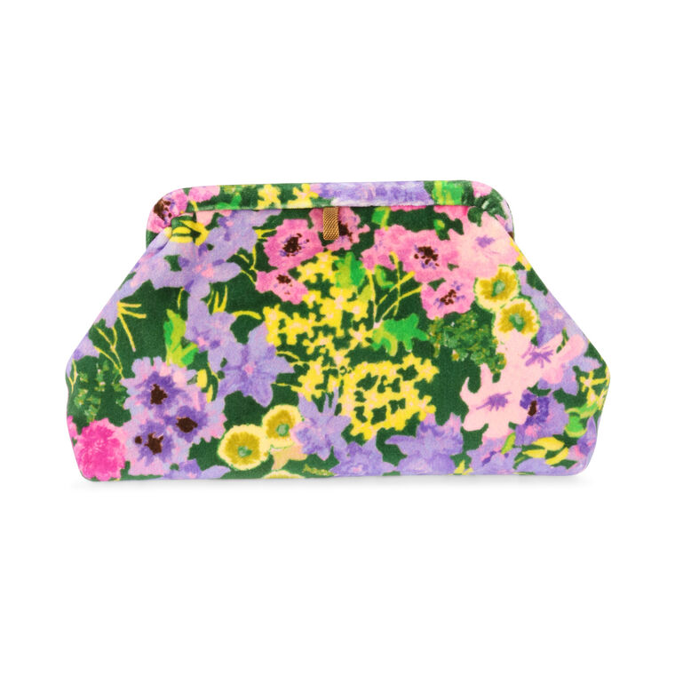 Liette Velvet Clutch image number null