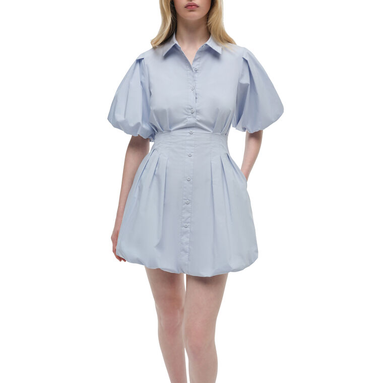 Cleo Short Sleeve Balloon Mini Dress image number null