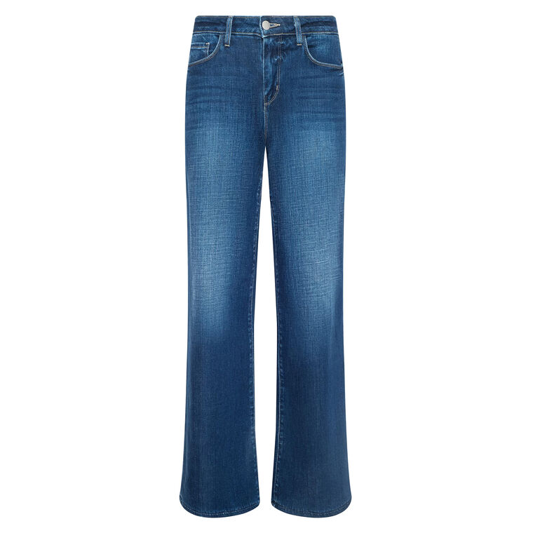 Alicent High Rise Sneaker Wide-Leg Jean image number null