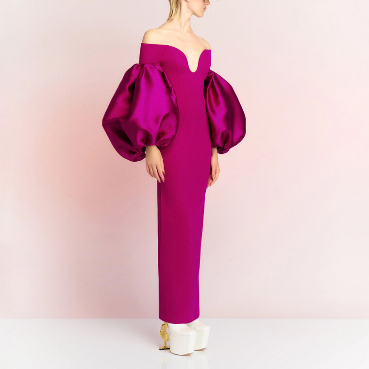 Mora Off-Shoulder Gown image number null