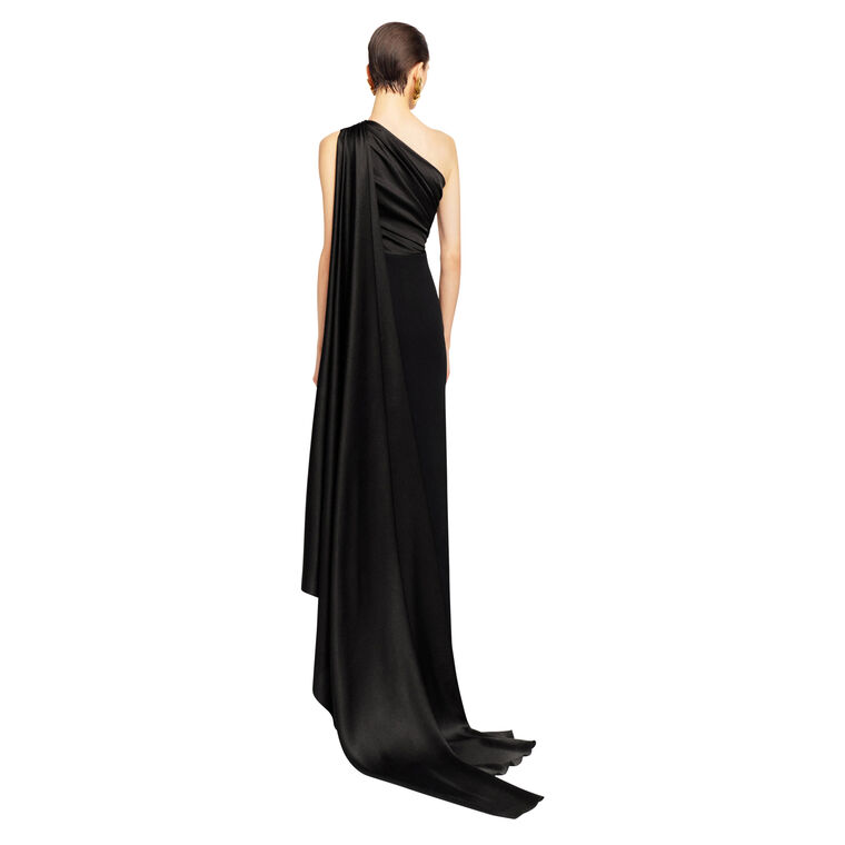 Yeva One Shoulder Maxi Dress image number null
