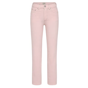 Mara Straight Leg Mid Rise Instasculpt Ankle Jeans