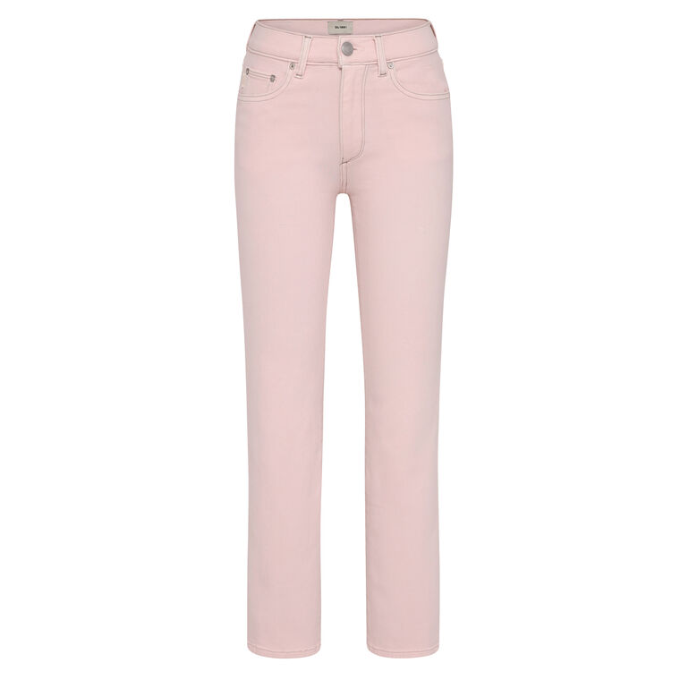 Mara Straight Leg Mid Rise Instasculpt Ankle Jeans image number null