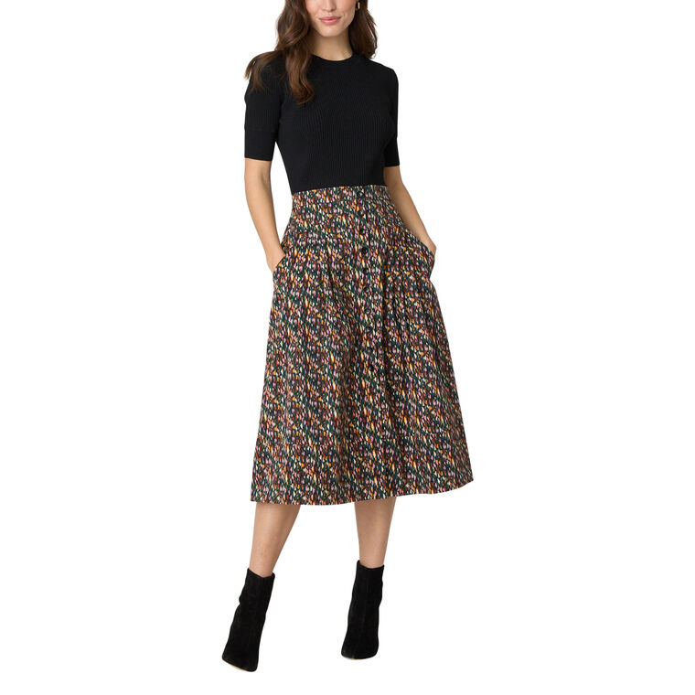 Chandler A-Line Midi Dress image number null