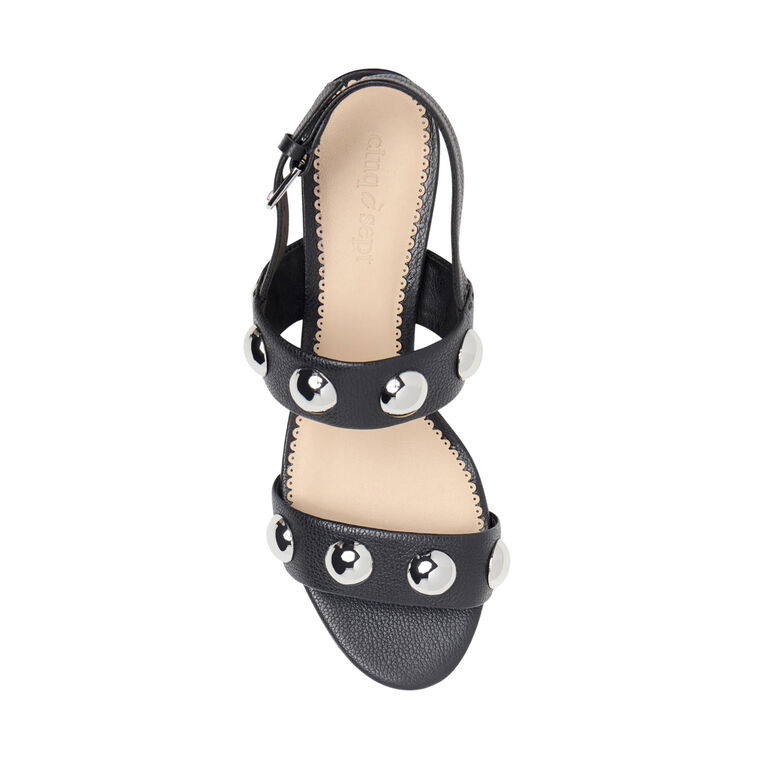 Gemma Studded Block Heel Sandal image number null