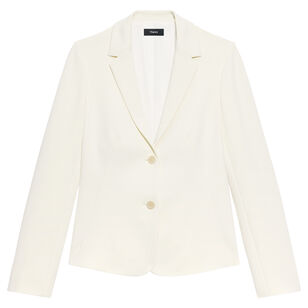 Admiral Shaped Crepe Blazer