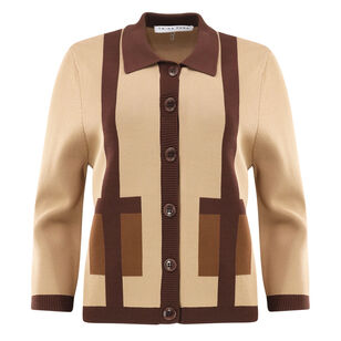 Gaia Color Block Cardigan