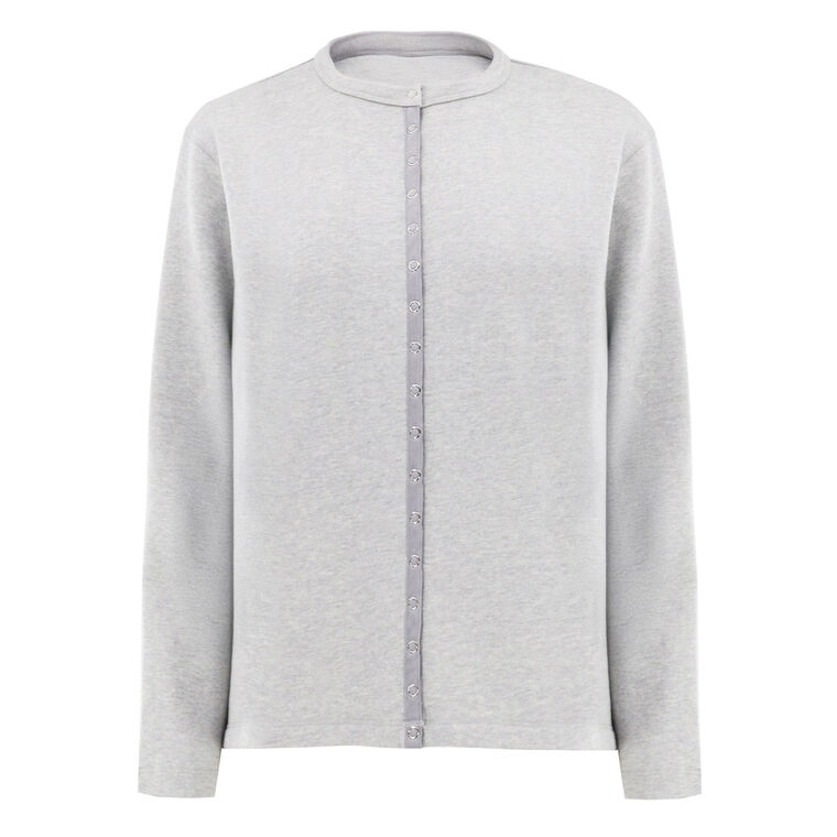 Avenue Long Sleeve Button-Front Shirt image number null