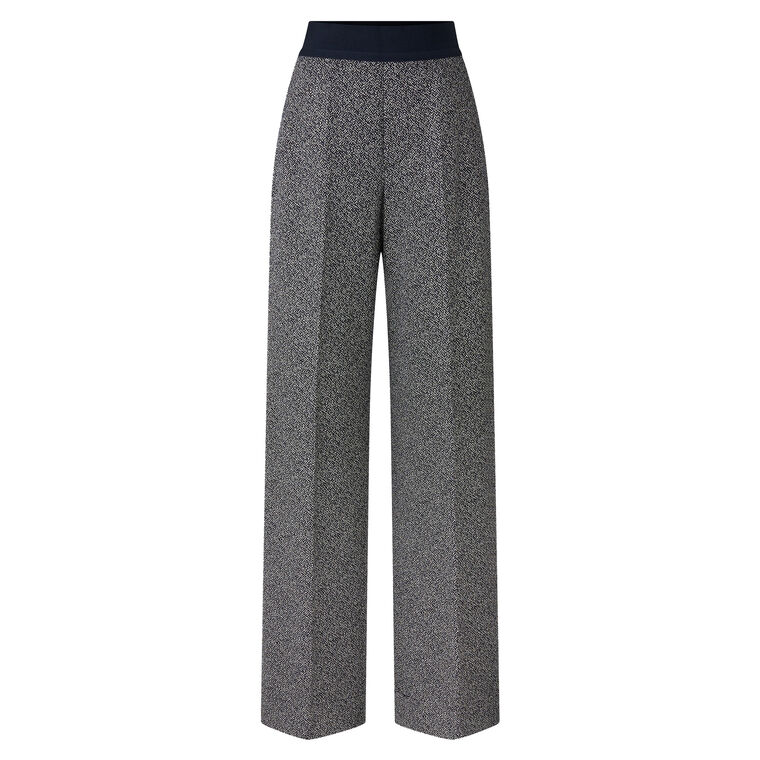 Ylvi Marlene Pleated Wide-Leg Pants image number null