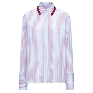 Billie Long Sleeve Striped Button Down Blouse