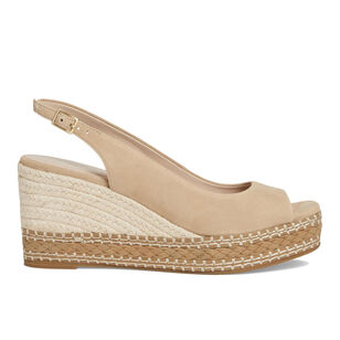 Elany Suede Slingback Wedge