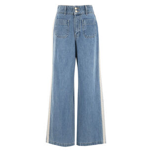 Taylor High Waist Wide Leg Jeans