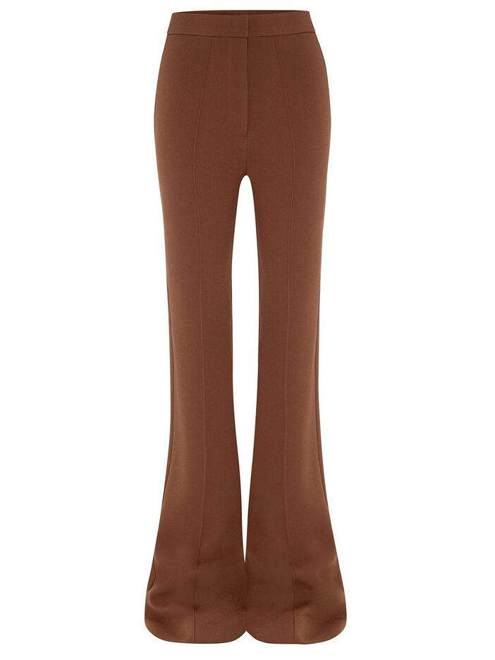 Aldrich Stretch Crepe Flare Pa image number null