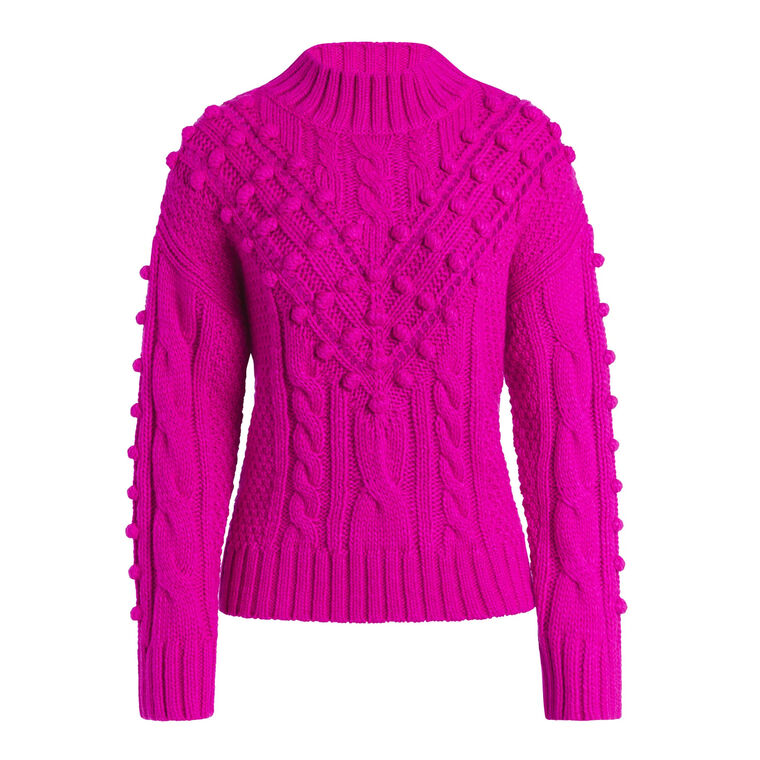 Eris Cable Knit Bauble Sweater image number null