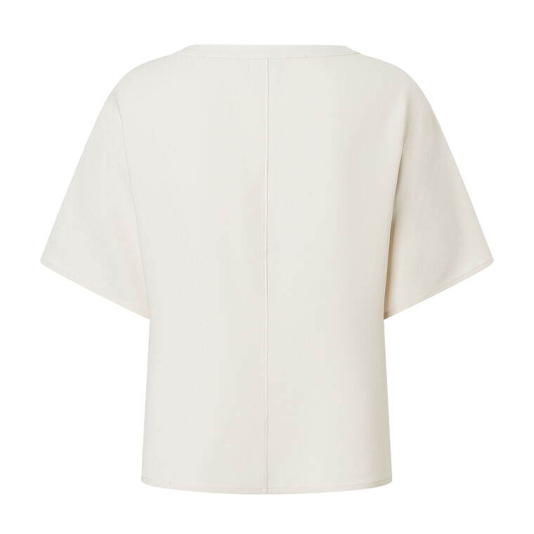 Scarlet Short Sleeve Crepe T-Shirt image number null