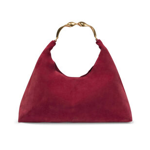 Nixi Suede Hobo Bag