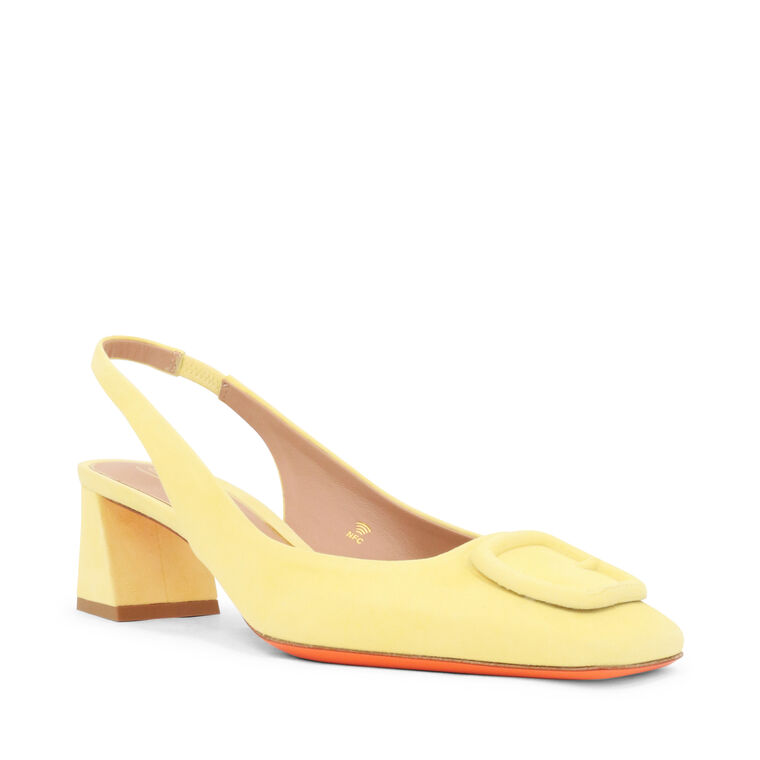 Marta Suede Slingback Pump image number null