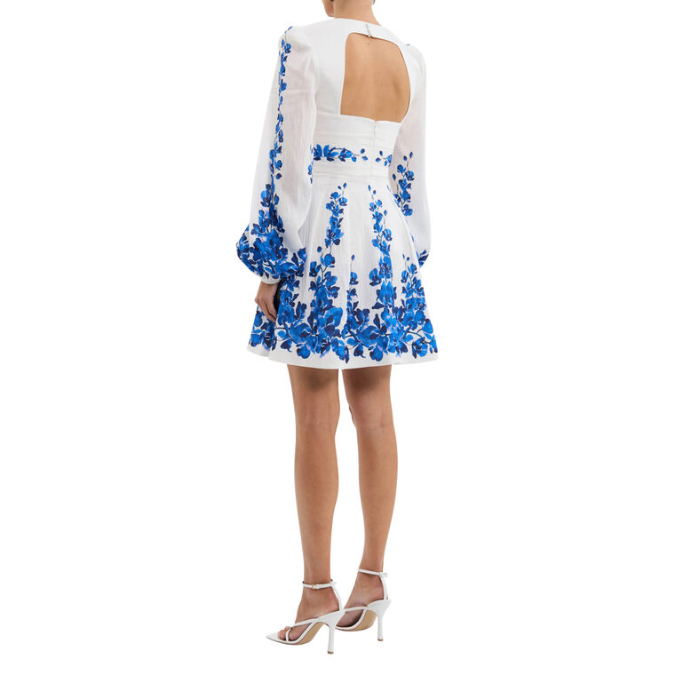 Orchid Blues V-Neck Mini Dress image number null