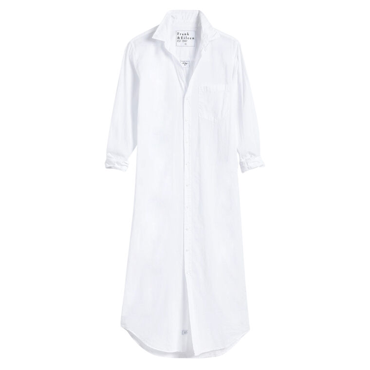 Rory Long Sleeve Maxi Shirtdress image number null