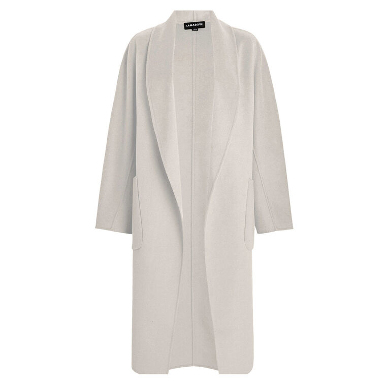 Thara Shawl Collar Wool Coat image number null